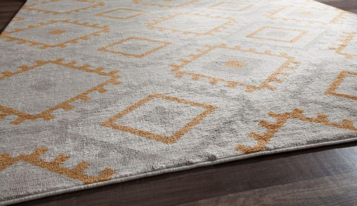 Little Seeds Serenity Ikat  Rug Rust 5 x 7 - Rustic