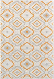Little Seeds Serenity Ikat  Rug Rust  8 x 10 - Rustic