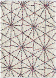 Little Seeds Mod Starstruck Rug White  8 x 10 - White