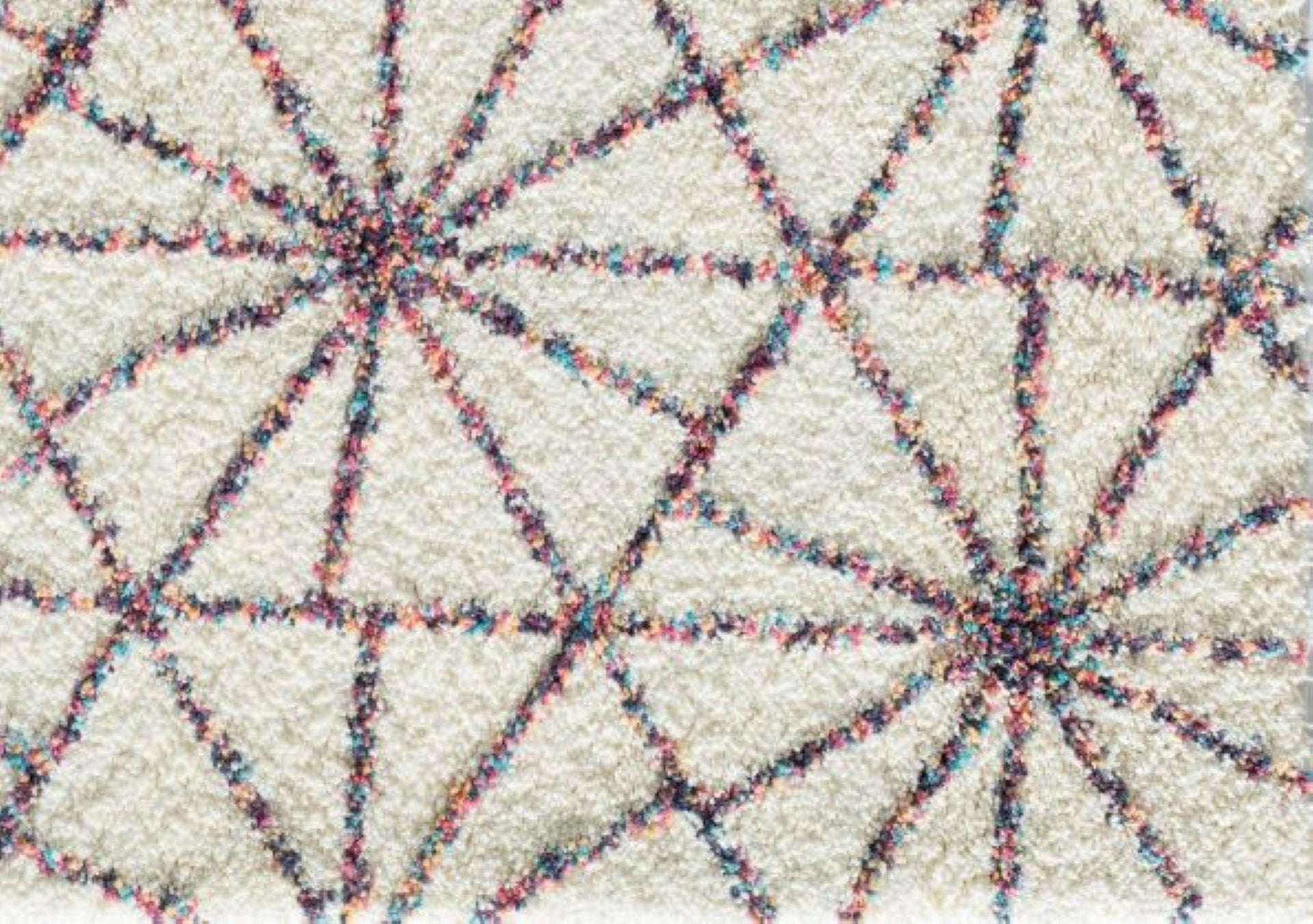 Little Seeds Mod Starstruck Rug White  8 x 10 - White