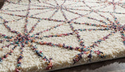 Little Seeds Mod Starstruck Rug White  8 x 10 - White