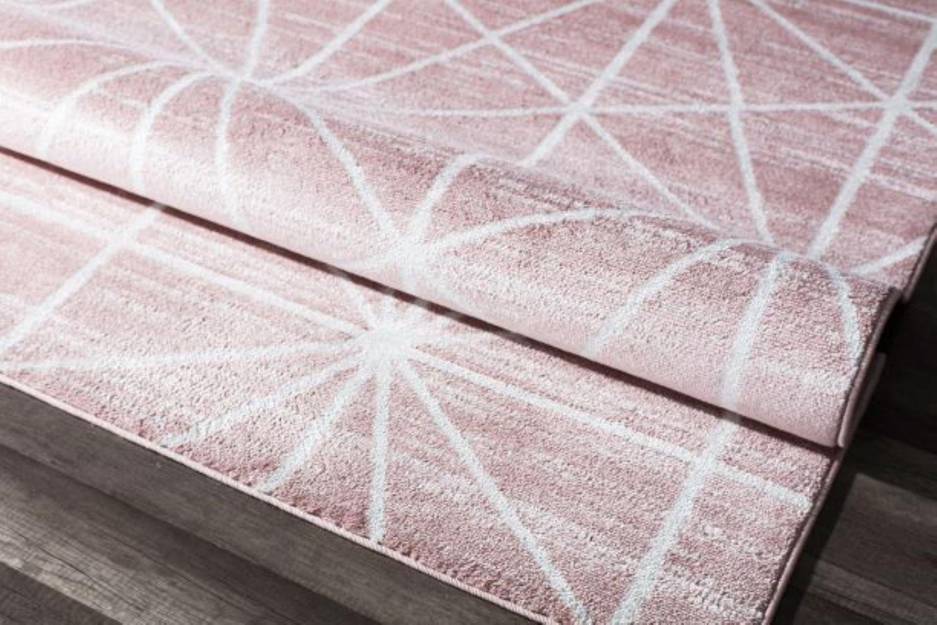 Little Seeds Serenity Passages Rug Blush 5 x 7 - Pink
