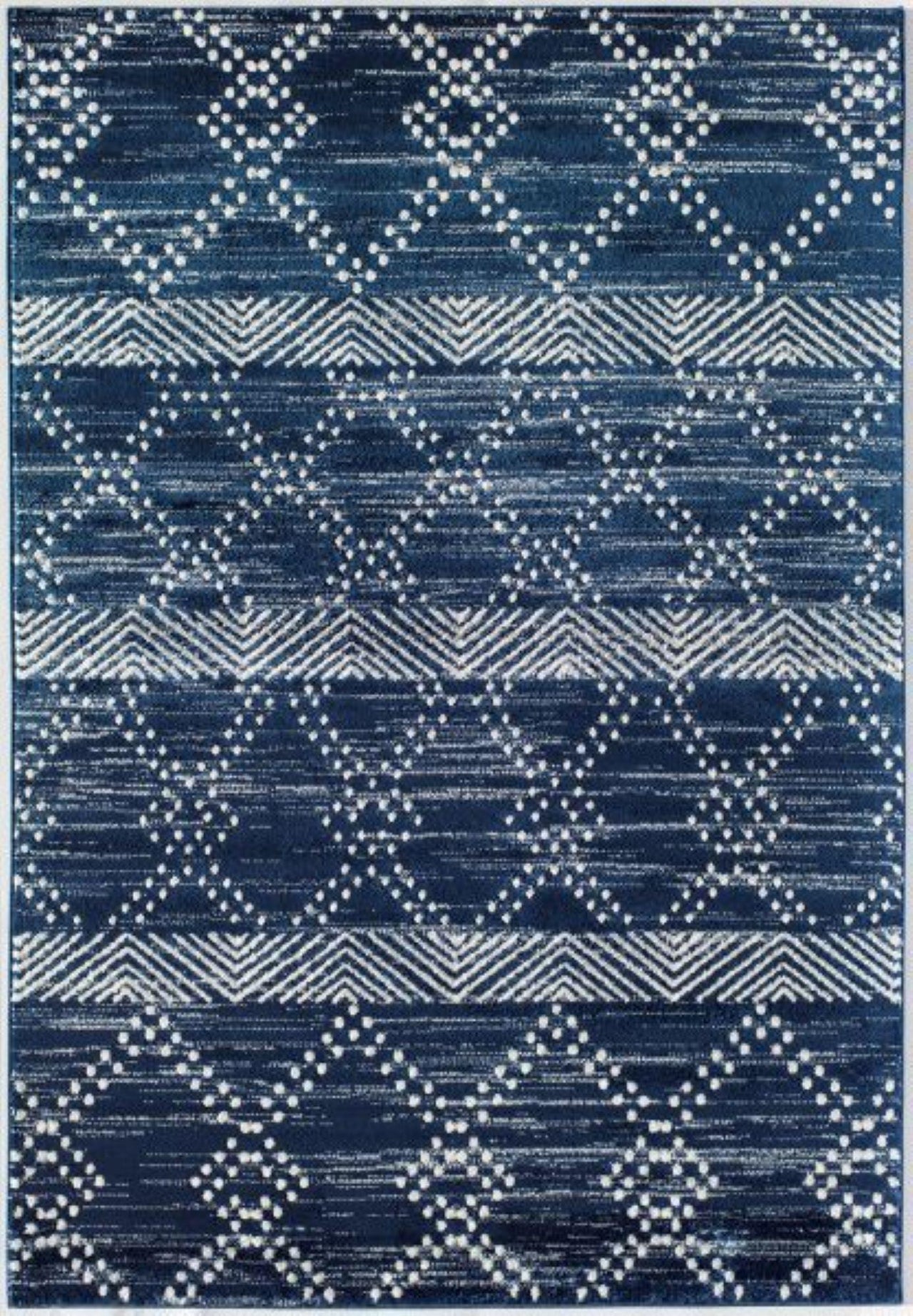 Little Seeds Serenity Vintage Rug Navy  5 x 7 - Navy