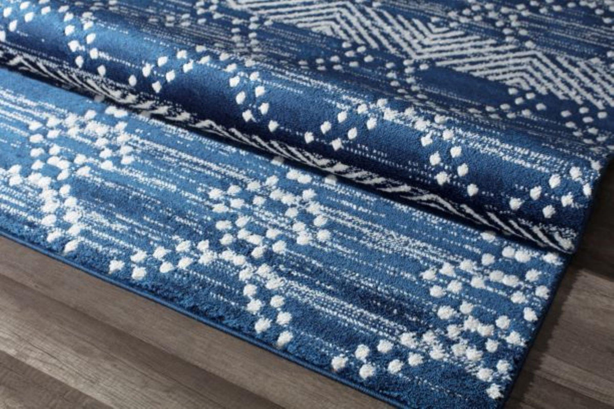 Little Seeds Serenity Vintage Rug Navy  5 x 7 - Navy