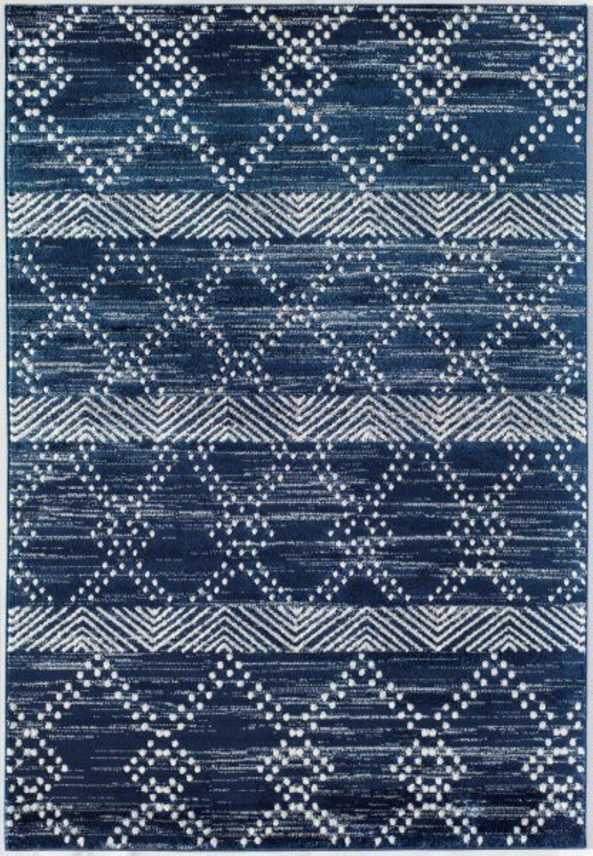 Little Seeds Serenity Vintage Rug Navy  8 x 10 - Navy
