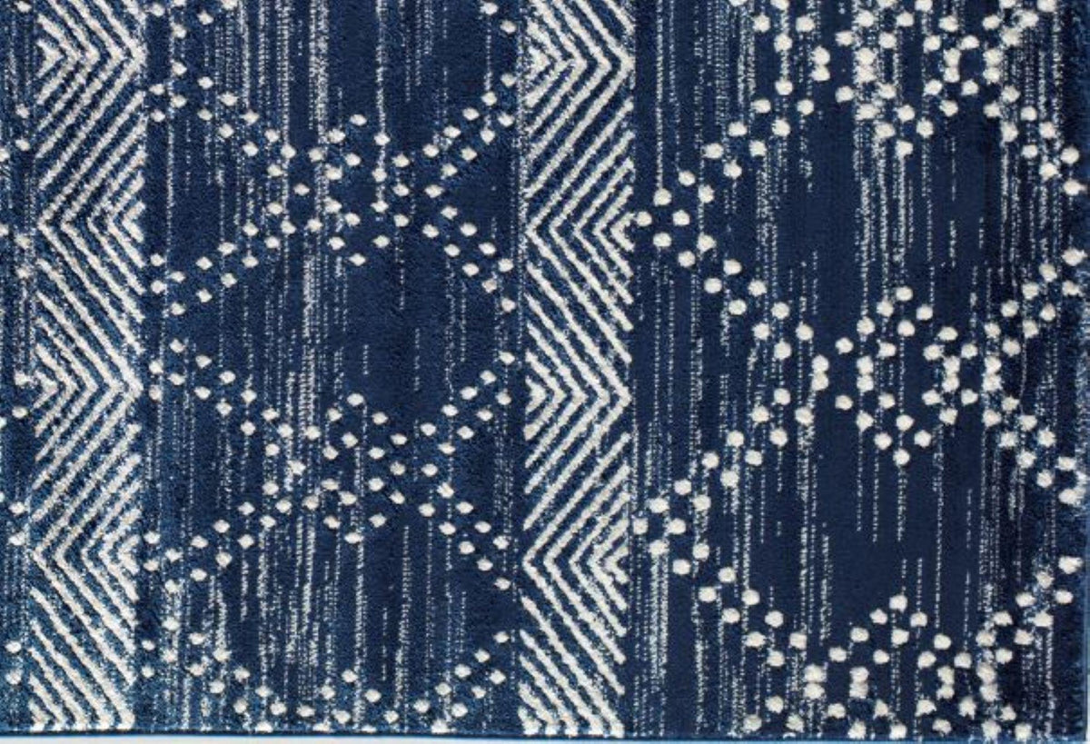 Little Seeds Serenity Vintage Rug Navy  8 x 10 - Navy
