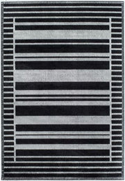 Little Seeds Serenity Latitude Rug Black 5 x 7 - Black