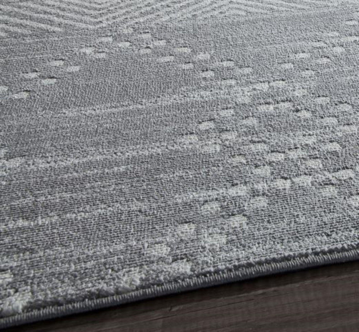 Little Seeds Serenity Vintage Rug Gray  5 x 7 - Gray