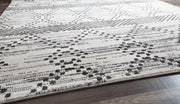 Little Seeds Serenity Vintage Rug Wht/Blk 5 x 7 - White/Black