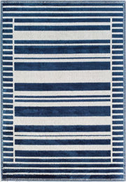 Little Seeds Serenity Latitude Rug Navy 5 x 7 - Navy