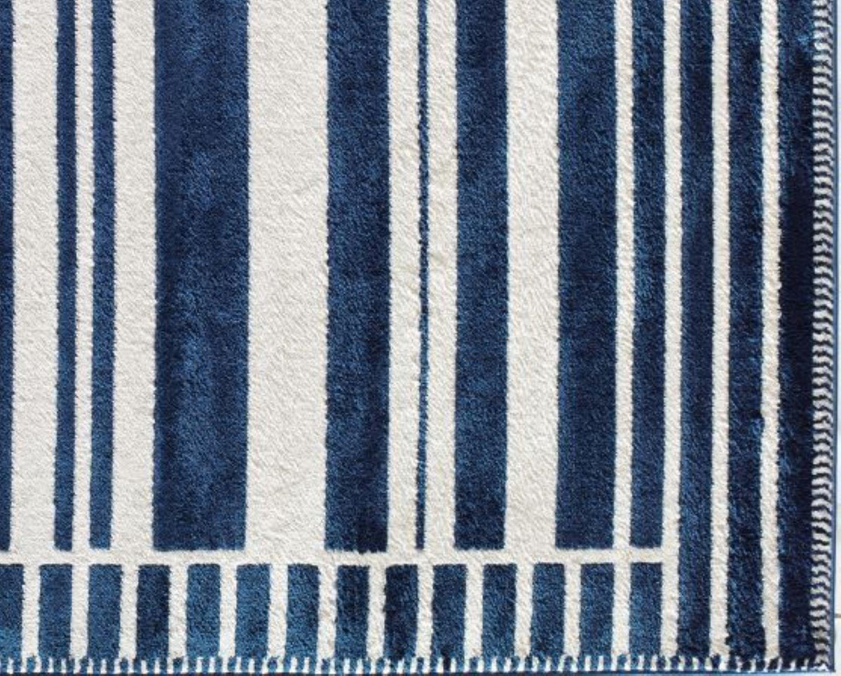 Little Seeds Serenity Latitude Rug Navy  8 x 10 - Navy
