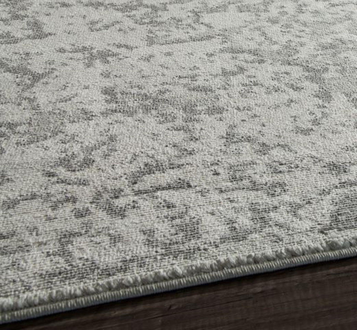 Little Seeds Serenity Saturated Rug Gray 8 x 10 - Gray