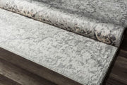 Little Seeds Serenity Saturated Rug Gray 8 x 10 - Gray