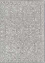 Little Seeds Magnolia Paisley Rug Gray 5 x 7 - Gray
