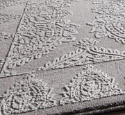 Little Seeds Magnolia Paisley Rug Gray 5 x 7 - Gray