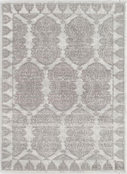 Little Seeds Magnolia Paisley Rug White 5 x 7 - White