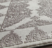 Little Seeds Magnolia Paisley Rug White 5 x 7 - White