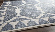 Little Seeds Magnolia Paisley Rug Navy 8 x 10 - Navy