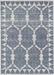 Little Seeds Magnolia Paisley Rug Navy 5 x 7 - Navy