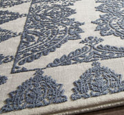 Little Seeds Magnolia Paisley Rug Navy 5 x 7 - Navy