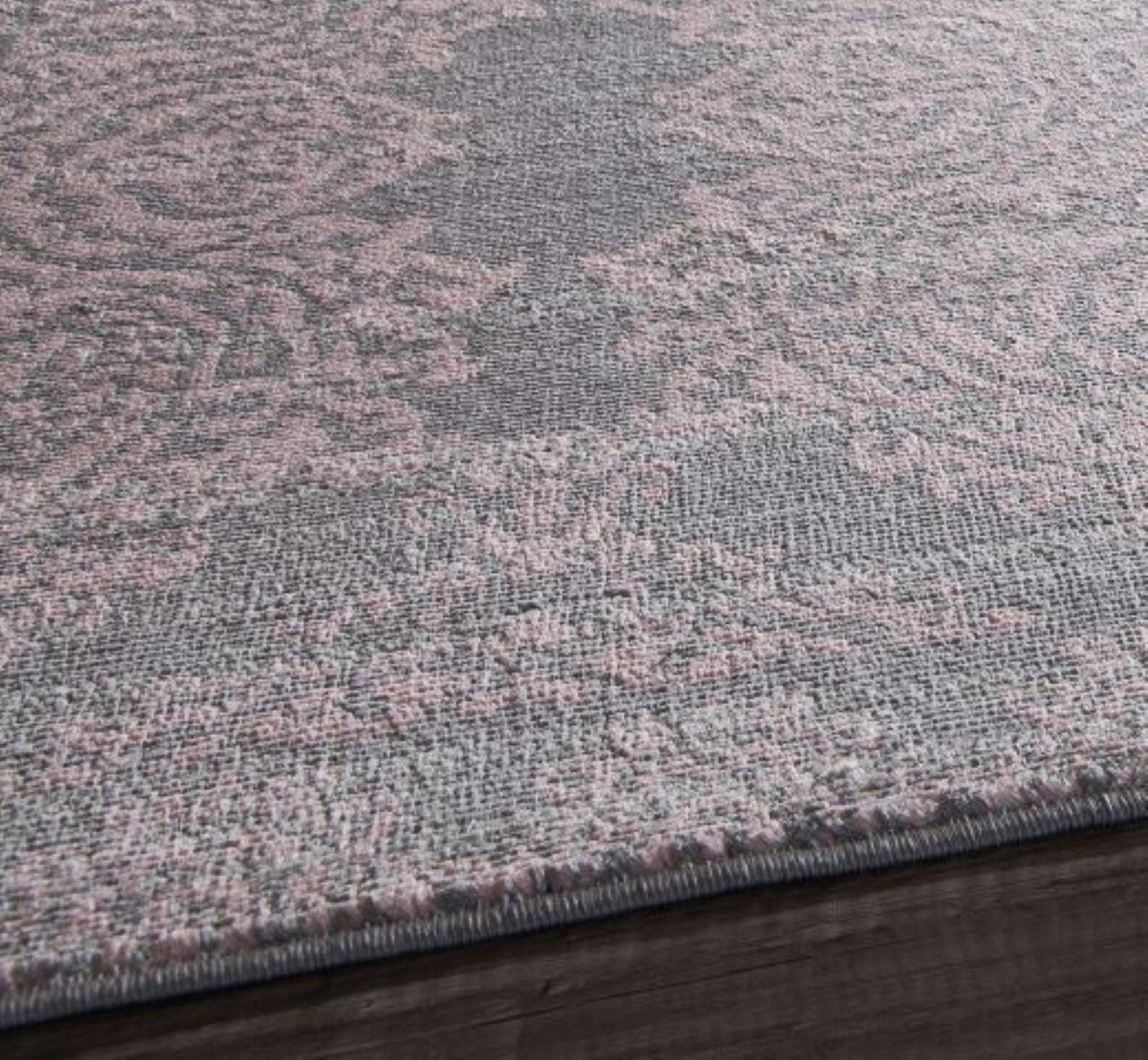 Little Seeds Serenity Lux Rug Gray 8 x 10 - Gray
