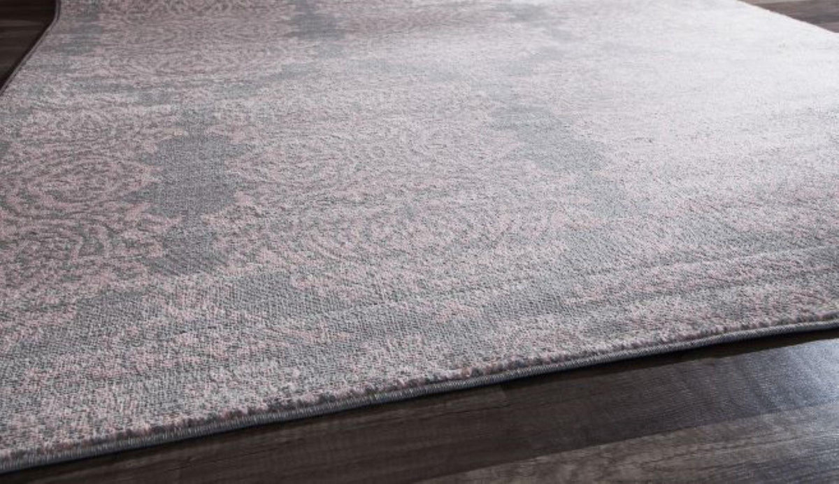 Little Seeds Serenity Lux Rug Gray 8 x 10 - Gray