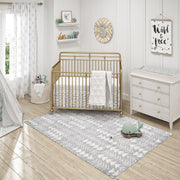 Little Seeds Serenity Archer Rug Gray 5 x 7 - Gray