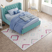 Little Seeds Serenity Boho Rug White 8 x 10 - White