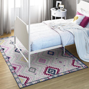 Little Seeds Serenity Boho Rug  8 x 10 - Navy