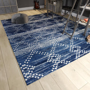 Little Seeds Serenity Vintage Rug Navy  5 x 7 - Navy