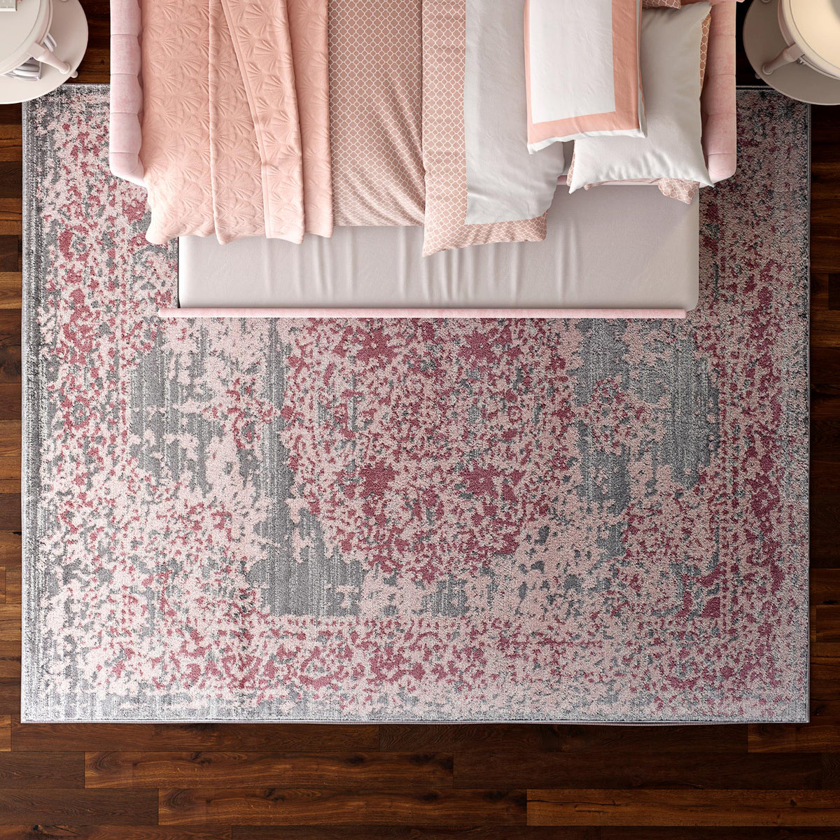 Little Seeds Serenity Emblem Rug Blush 5 x 7 - Blush