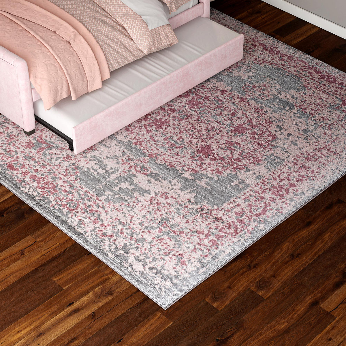 Little Seeds Serenity Emblem Rug Blush 8 x 10 - Blush