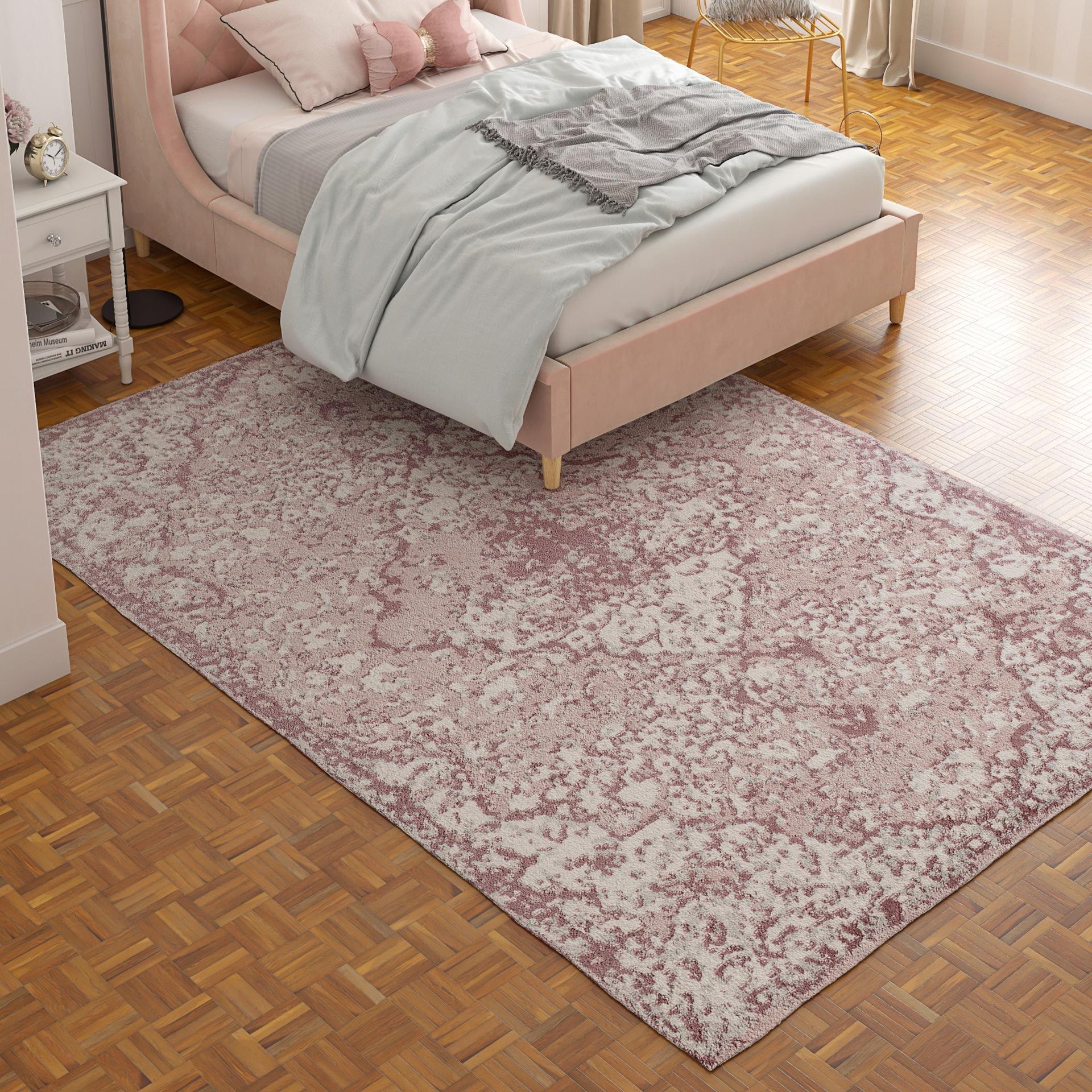 Little Seeds Serenity Saturated Rug Pink 5 x 7 - Pink