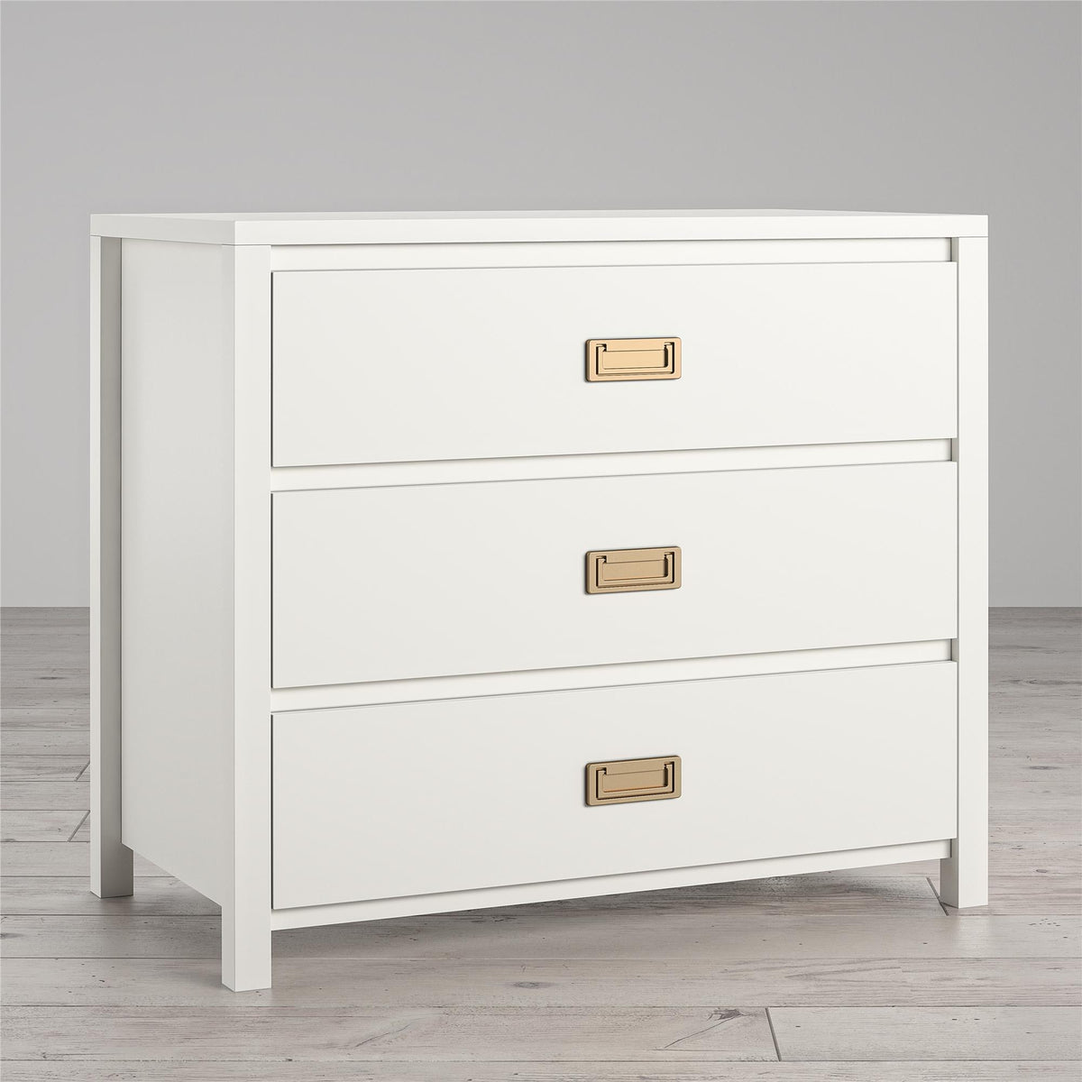 Monarch Hill Haven 3 Drawer Kids' Dresser - White
