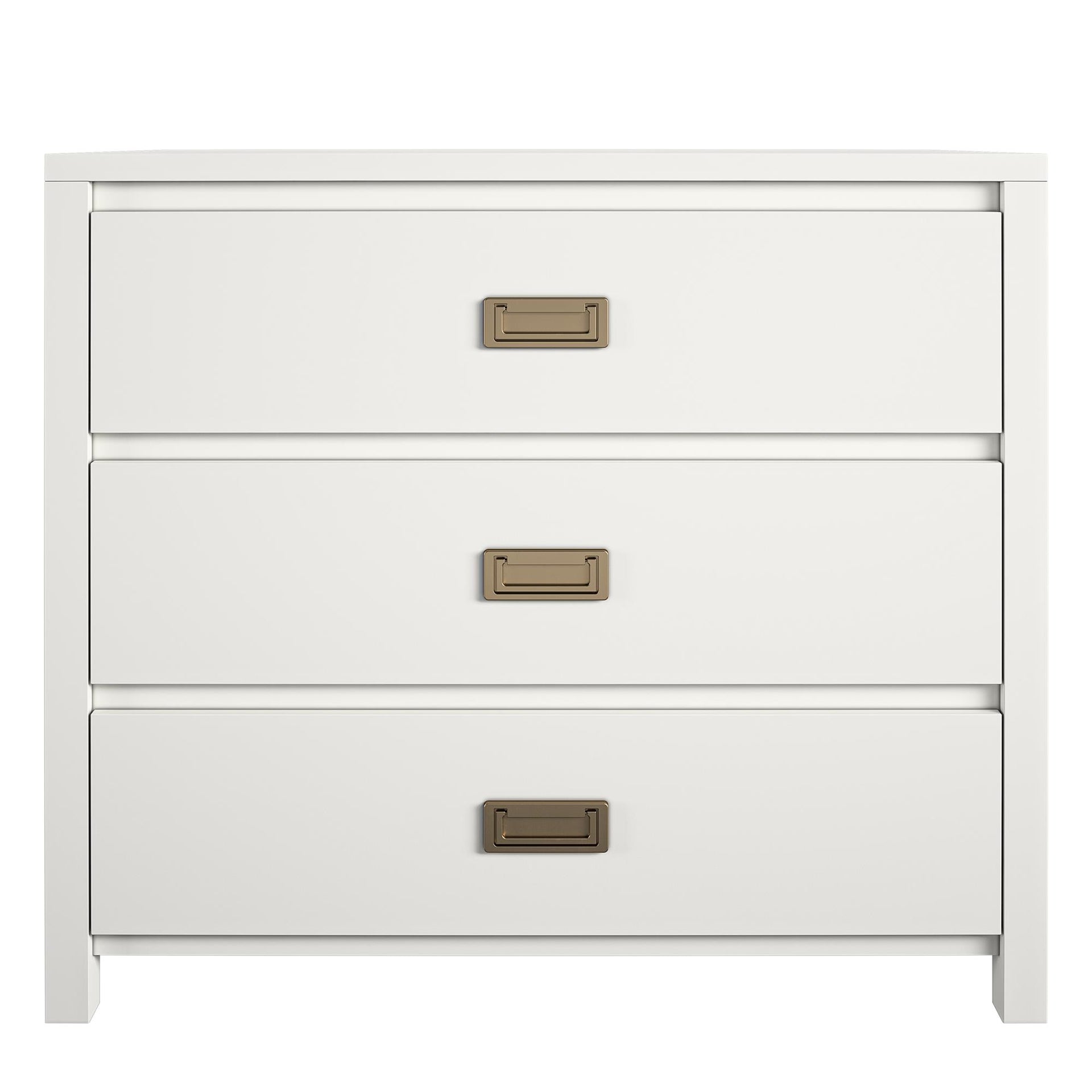 Monarch Hill Haven 3 Drawer Kids' Dresser - White