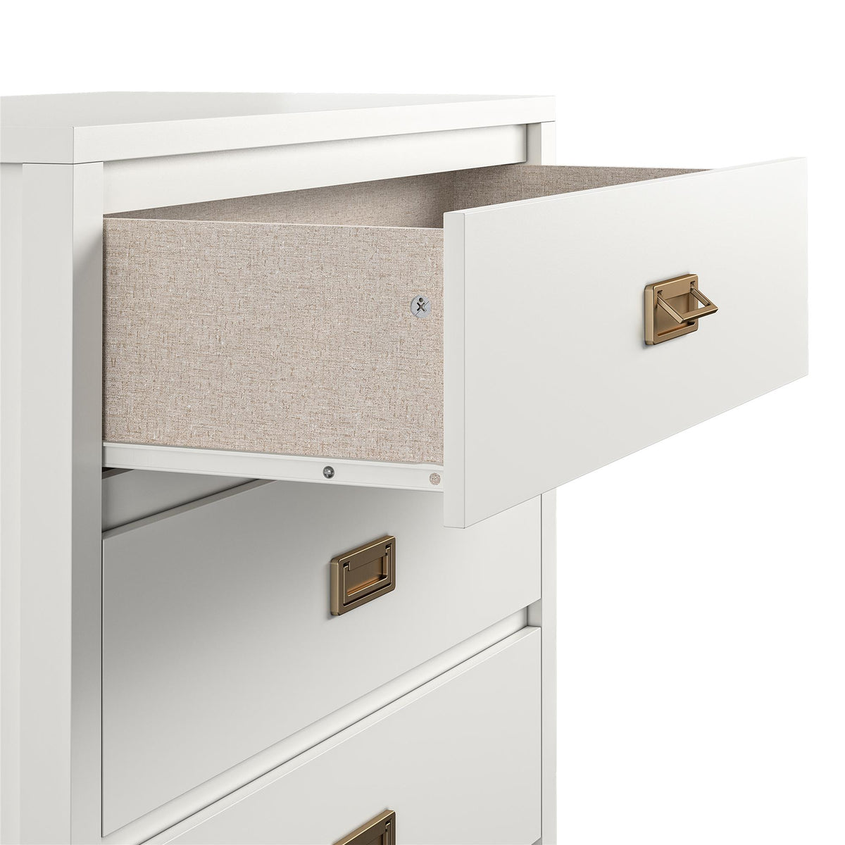 Monarch Hill Haven 3 Drawer Kids' Dresser - White