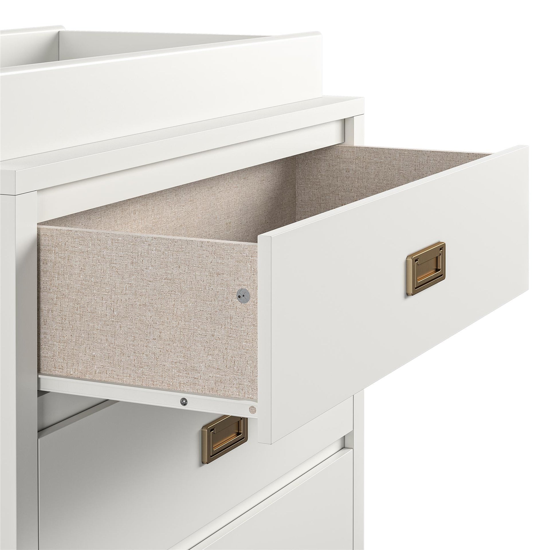 Monarch Hill Haven 3 Drawer Changing Dresser - White