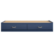 Sierra Ridge Mesa Twin Bed with Storage - Blue - Twin