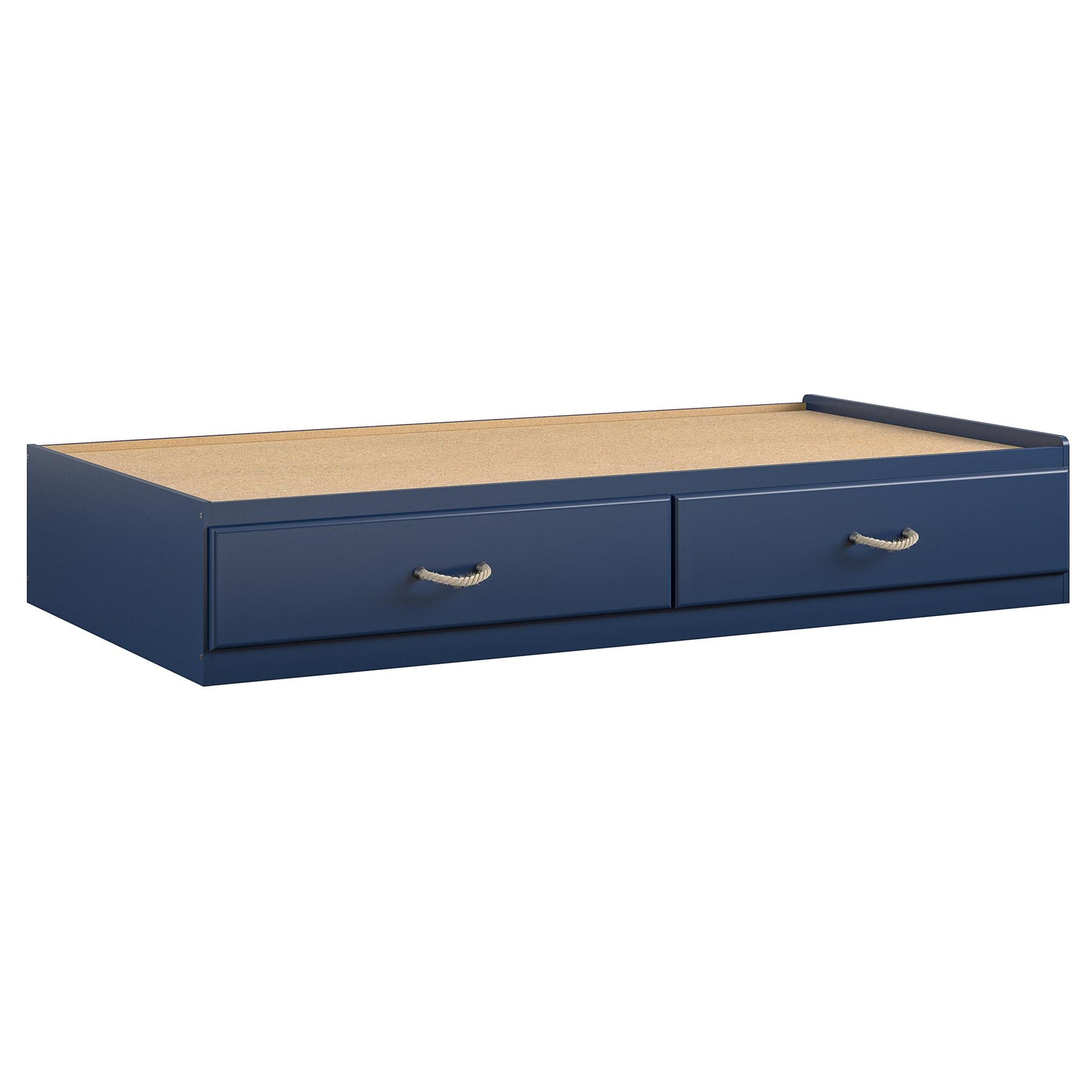 Sierra Ridge Mesa Twin Bed with Storage - Blue - Twin