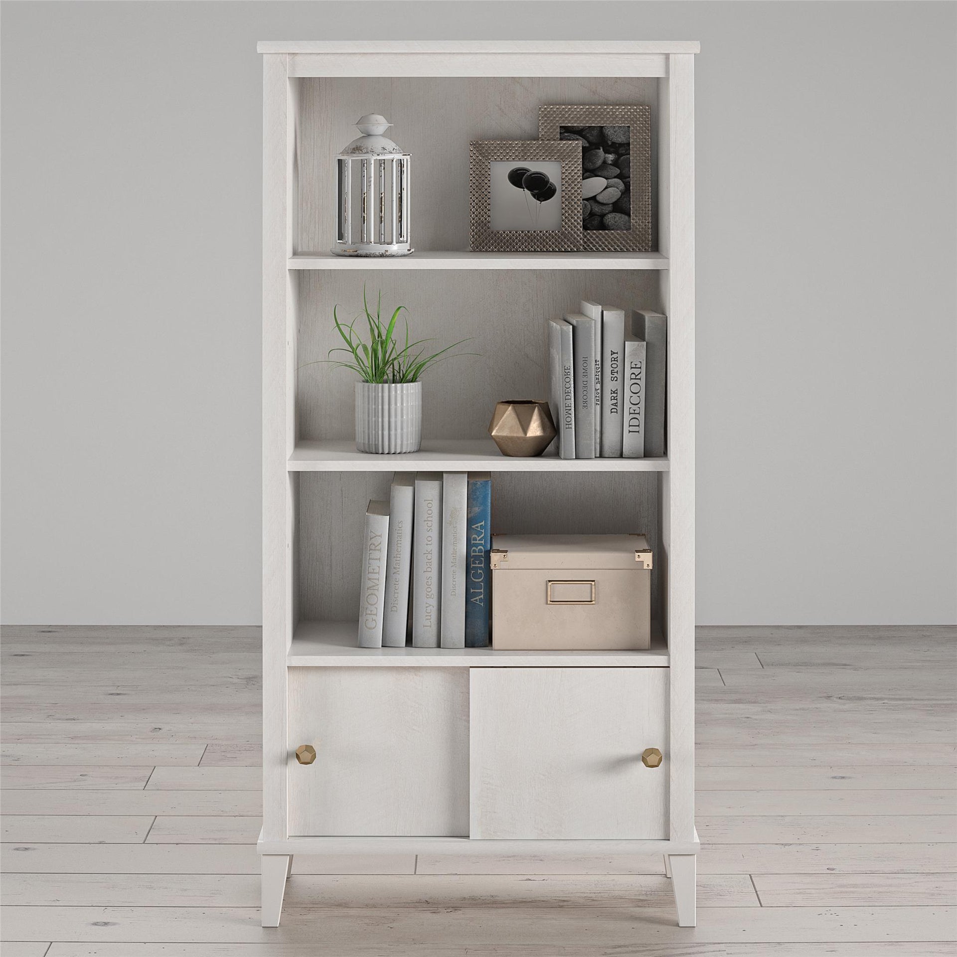 Monarch Hill Poppy Kids' Bookcase - Ivory Oak