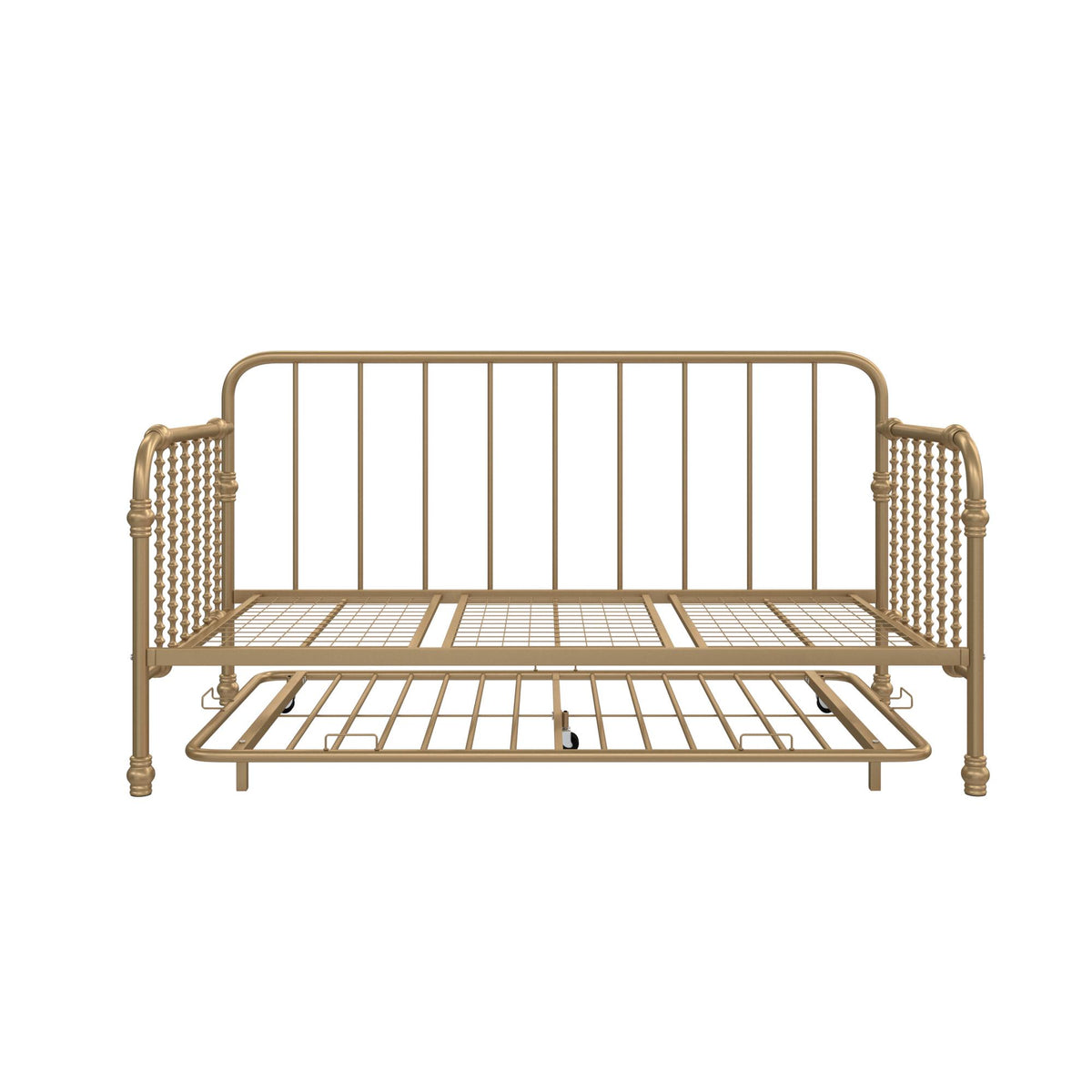 Little Seeds Monarch Hill Wren Metal Daybed with Trundle - Gold - Twin