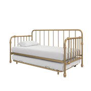 Little Seeds Monarch Hill Wren Metal Daybed with Trundle - Gold - Twin