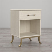Monarch Hill Clementine White Nightstand - Ivory Oak