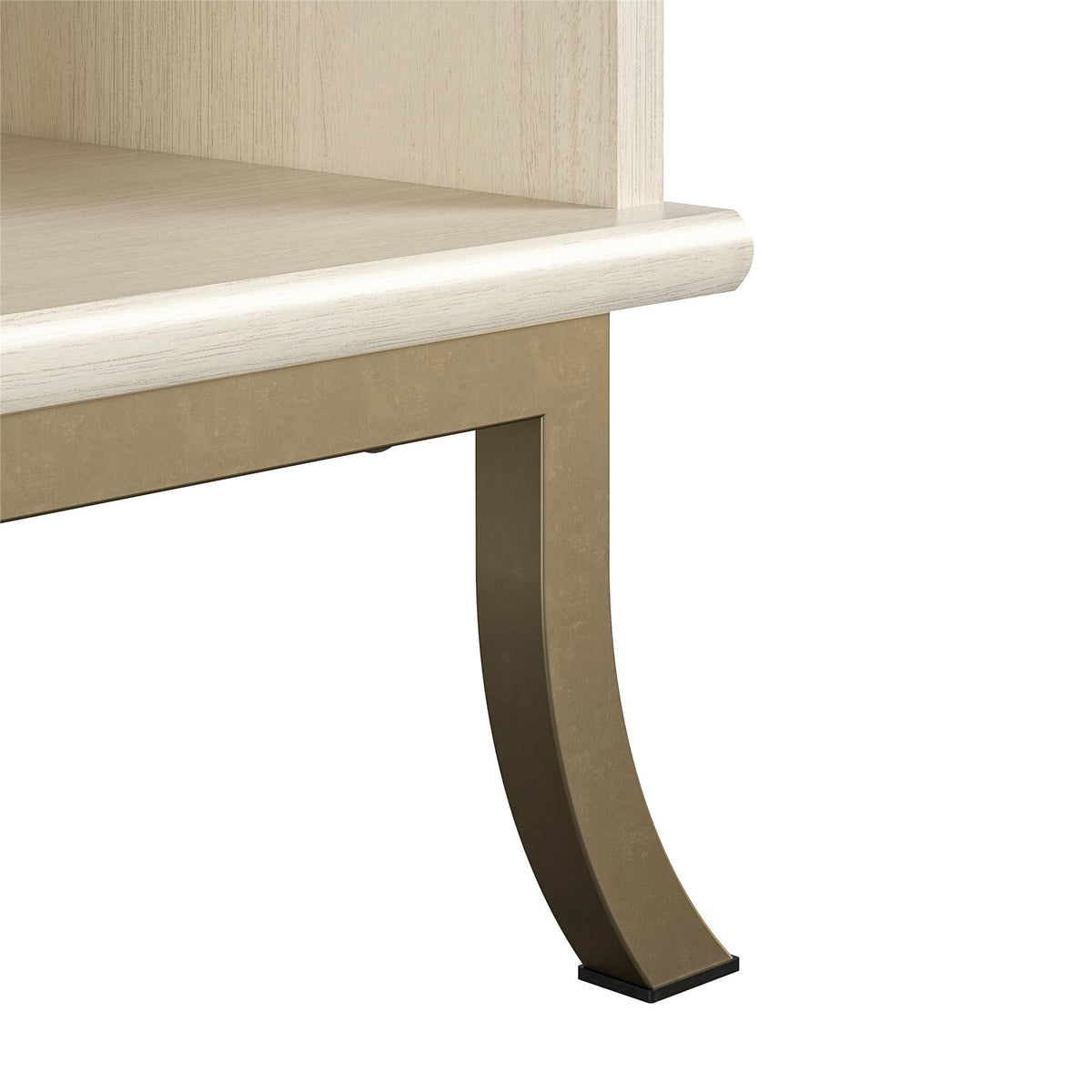 Monarch Hill Clementine White Nightstand - Ivory Oak