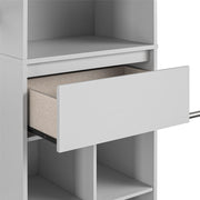 Grow with Me Grey Adjustable Kids' Closet Organizer System - Dove Gray