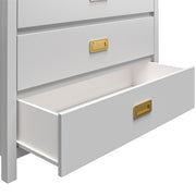 Monarch Hill Haven 5 Drawer Kids' Dresser - Dove Gray