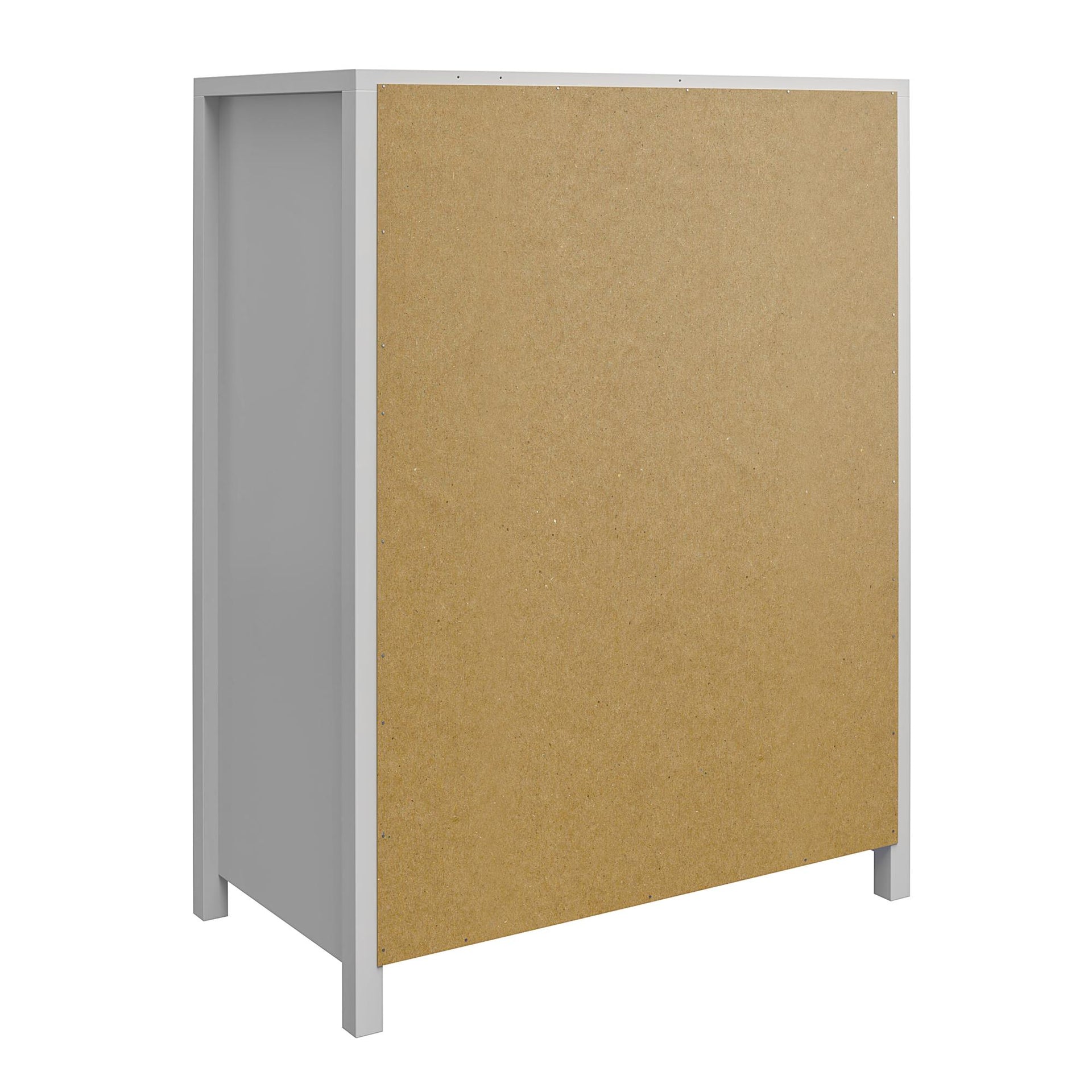Monarch Hill Haven 5 Drawer Kids' Dresser - Dove Gray