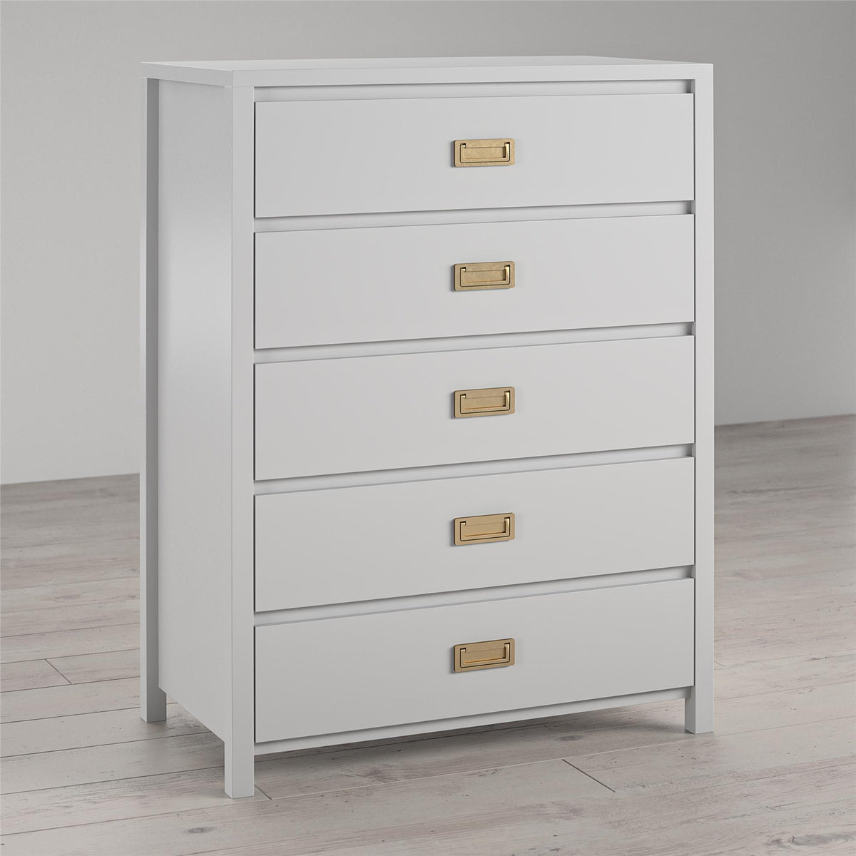 Monarch Hill Haven 5 Drawer Kids' Dresser - Dove Gray