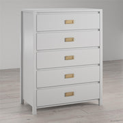 Monarch Hill Haven 5 Drawer Kids' Dresser - Dove Gray
