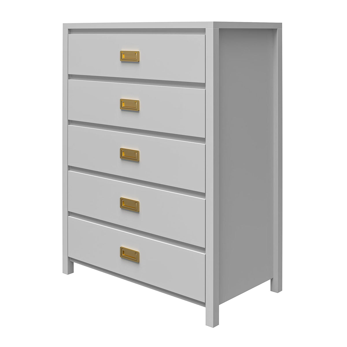 Monarch Hill Haven 5 Drawer Kids' Dresser - Dove Gray